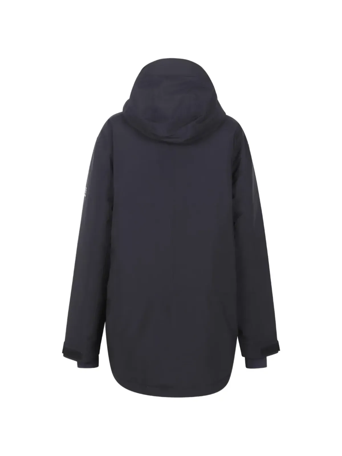 MM6 Maison Margiela フード付きジップコート ブラック - 画像2