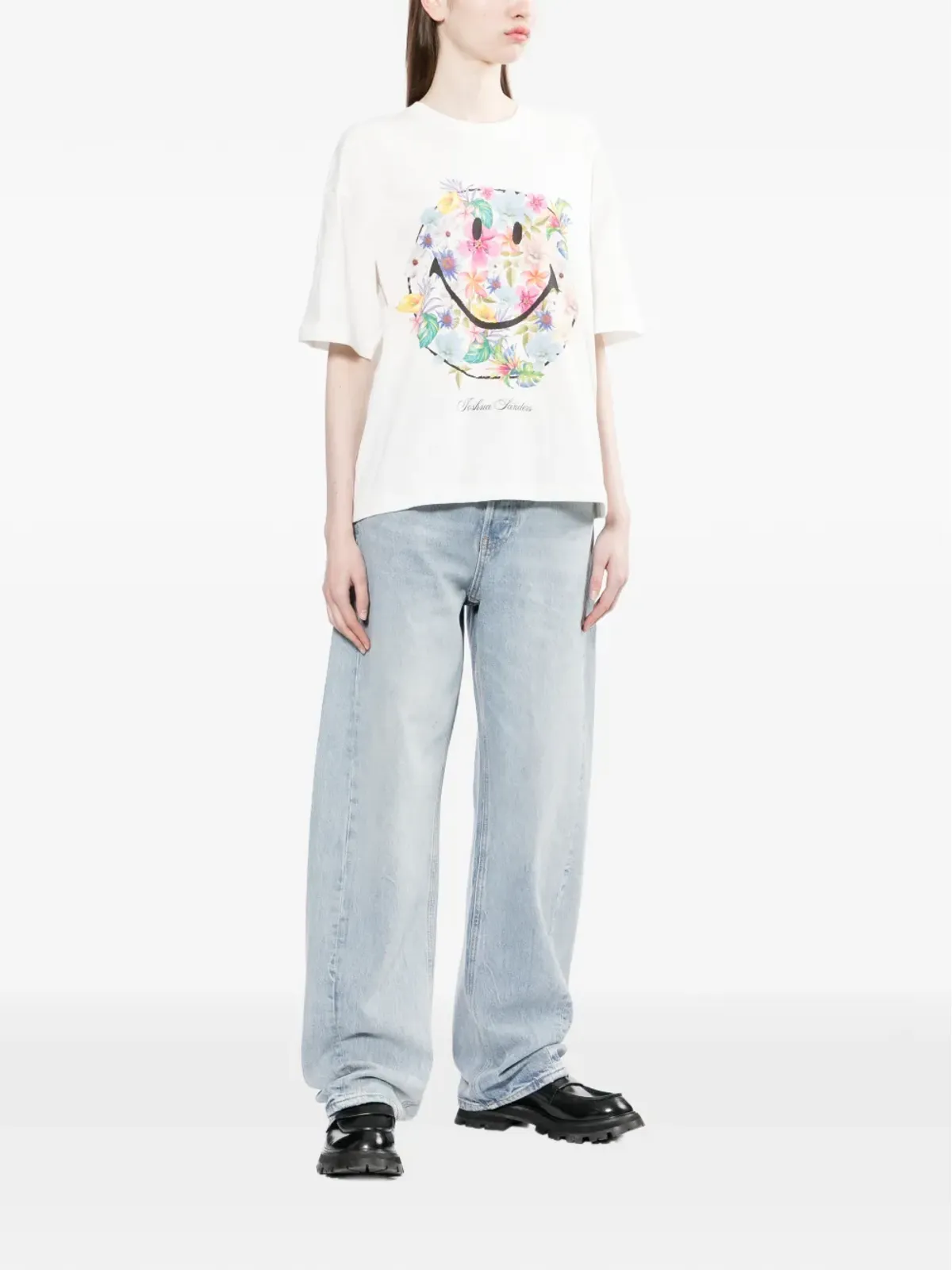 Joshua Sanders 花柄グラフィックTシャツ - 画像2