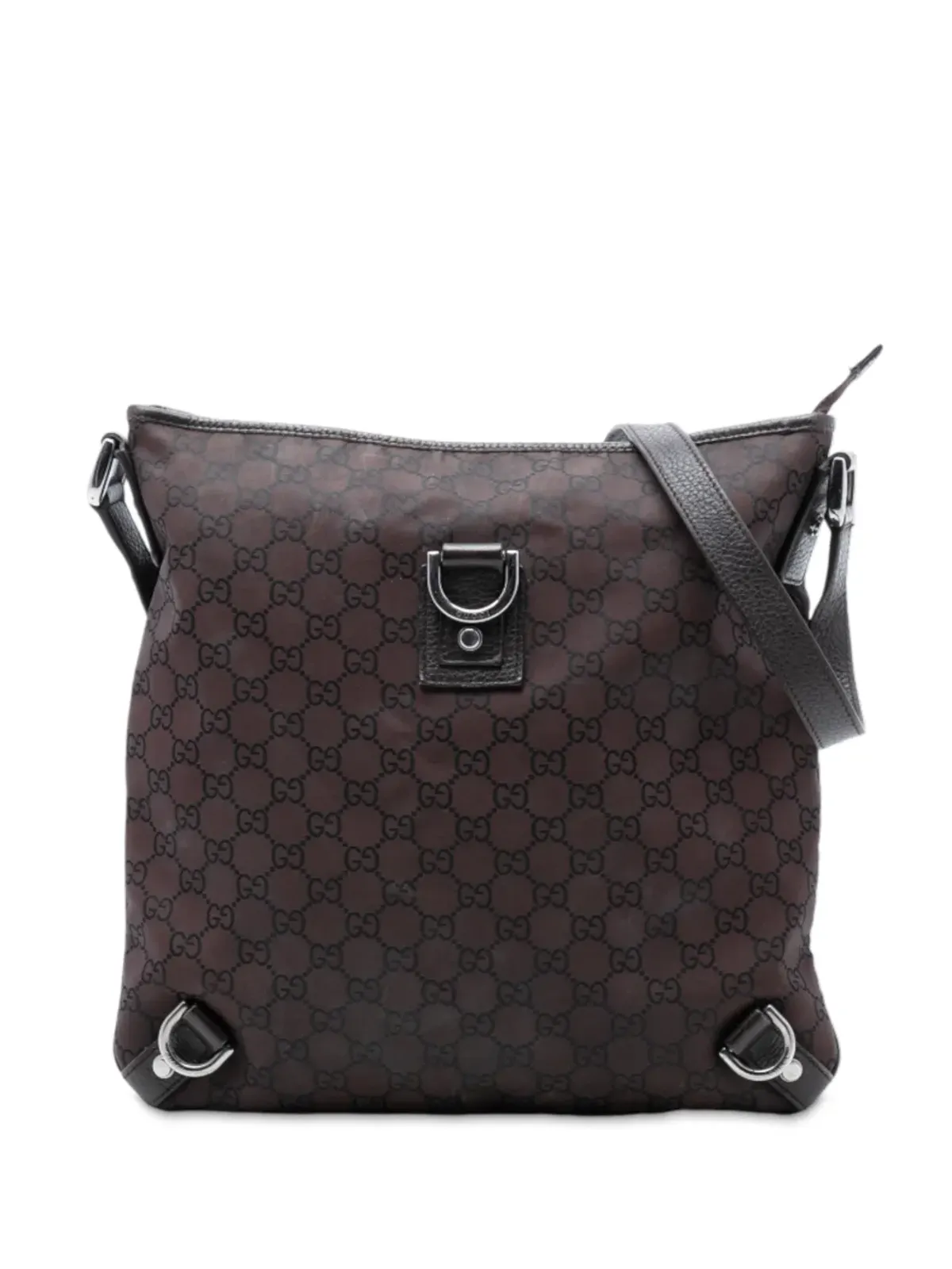 Gucci Pre-Owned GGナイロン アビーDリング クロスボディバッグ - 画像1