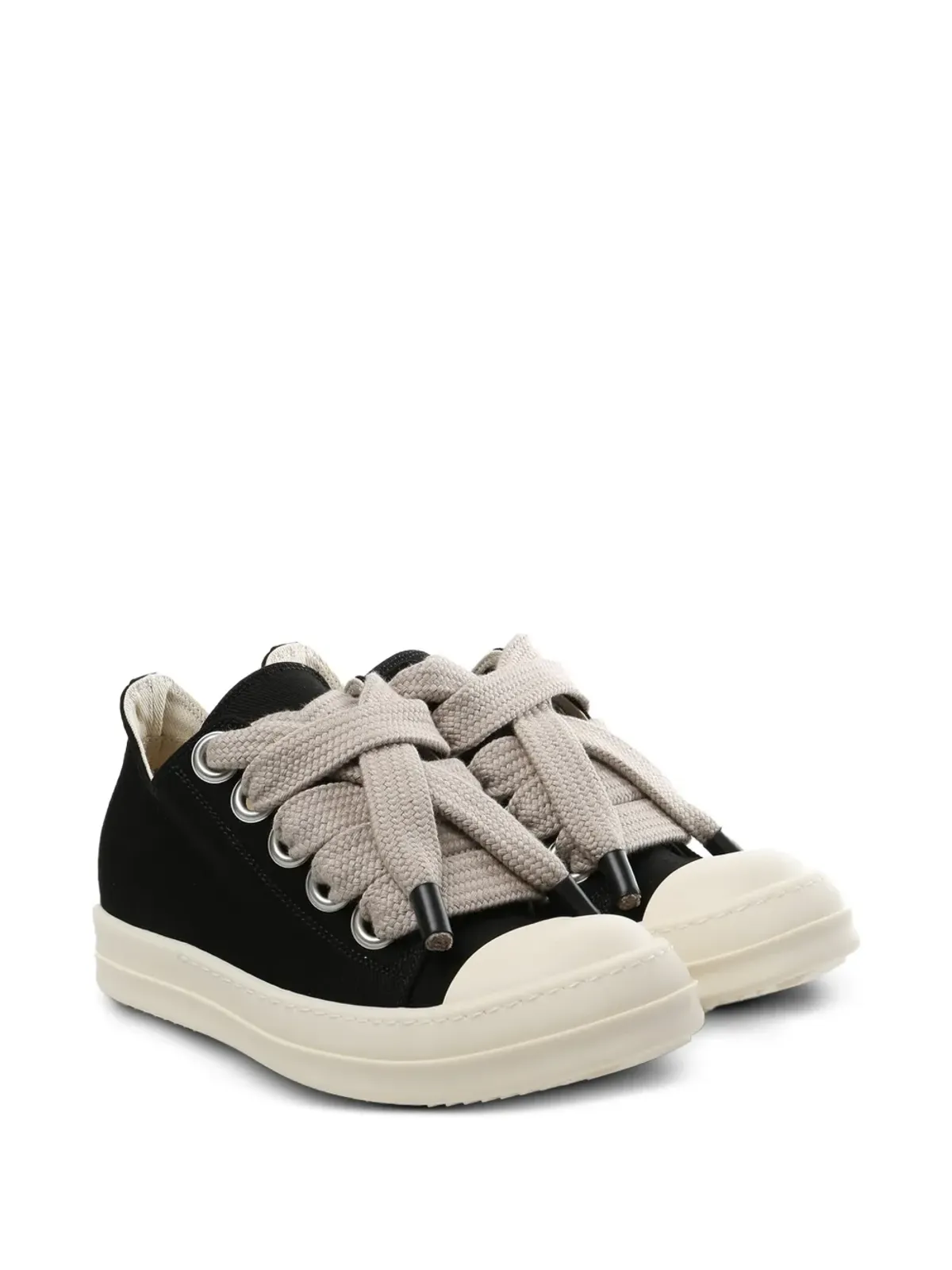 Rick Owens DRKSHDW キャンバス・トゥキャップ・スニーカー - 画像2
