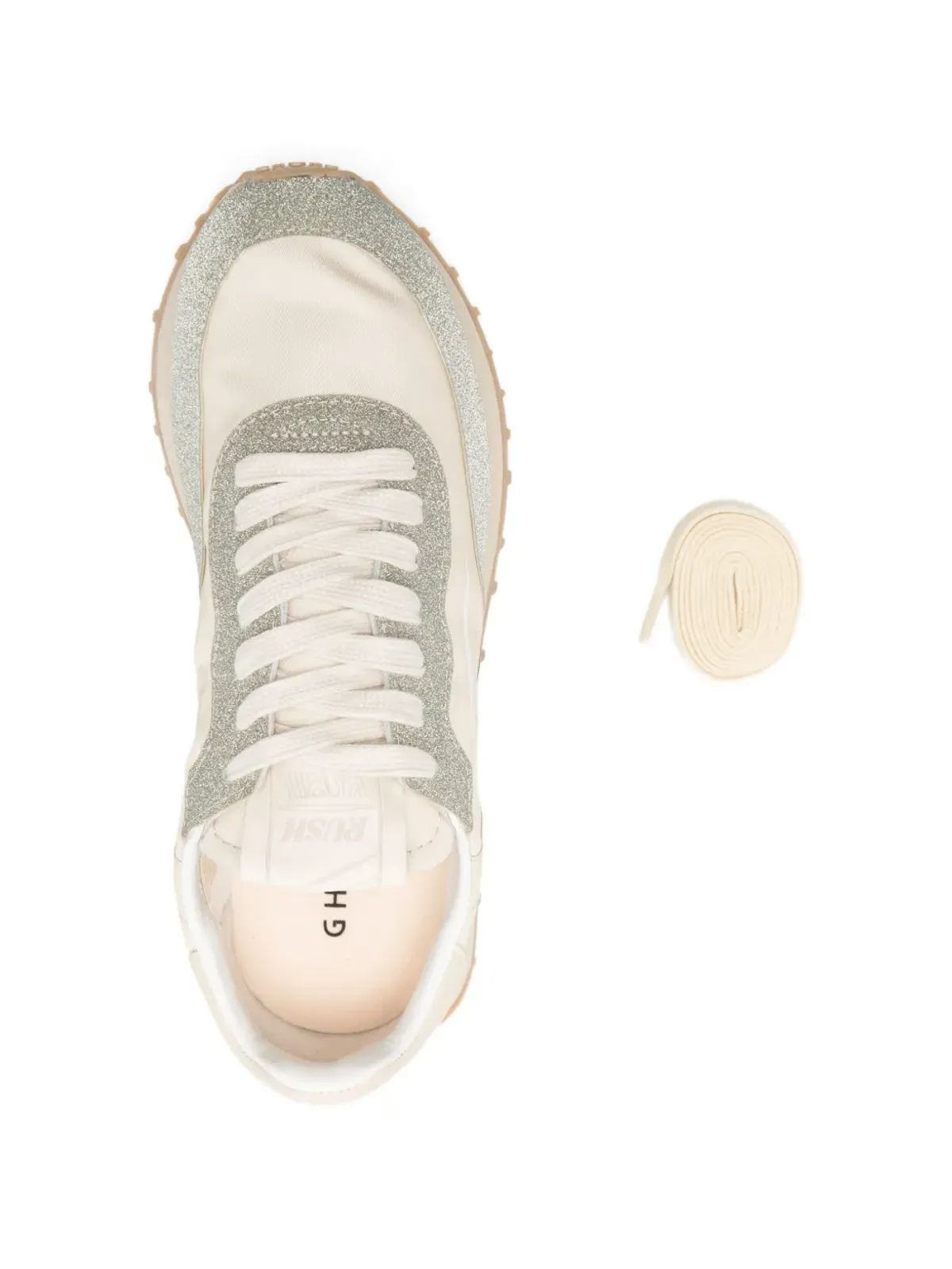 GHŌUD Rush glitter-detail sneakers - Neutrals - 画像4