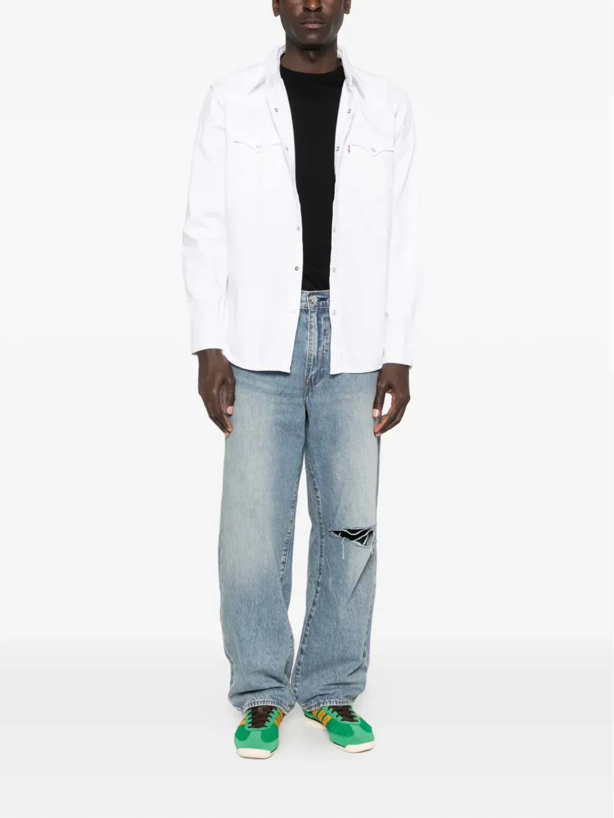 Levi's Barstow 長袖オーバーシャツ - 画像2