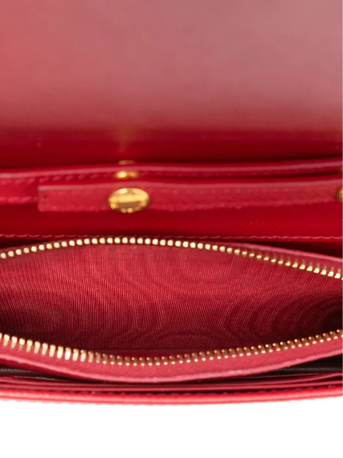 Prada Pre-Owned ウォレット・オン・チェーン・クロスボディバッグ - 画像5