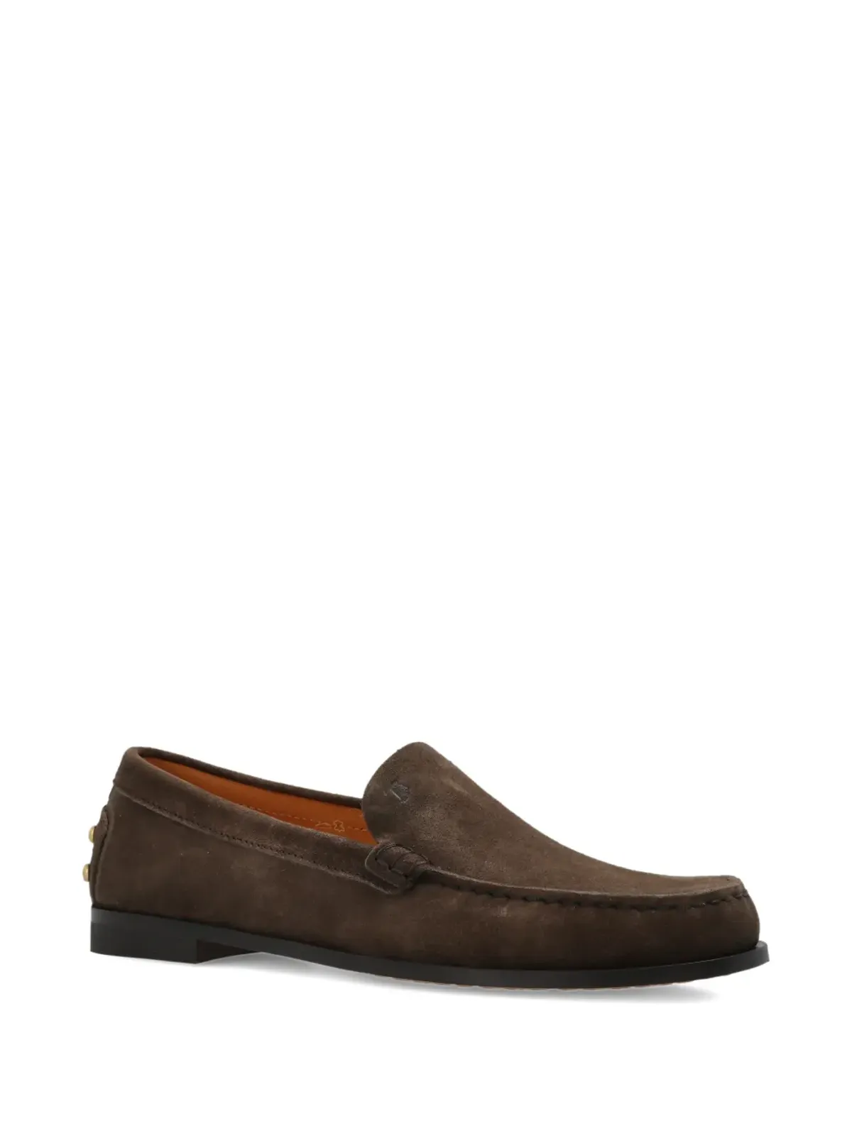 Tod's スタッズ付きローファー - ブラウン - 画像2