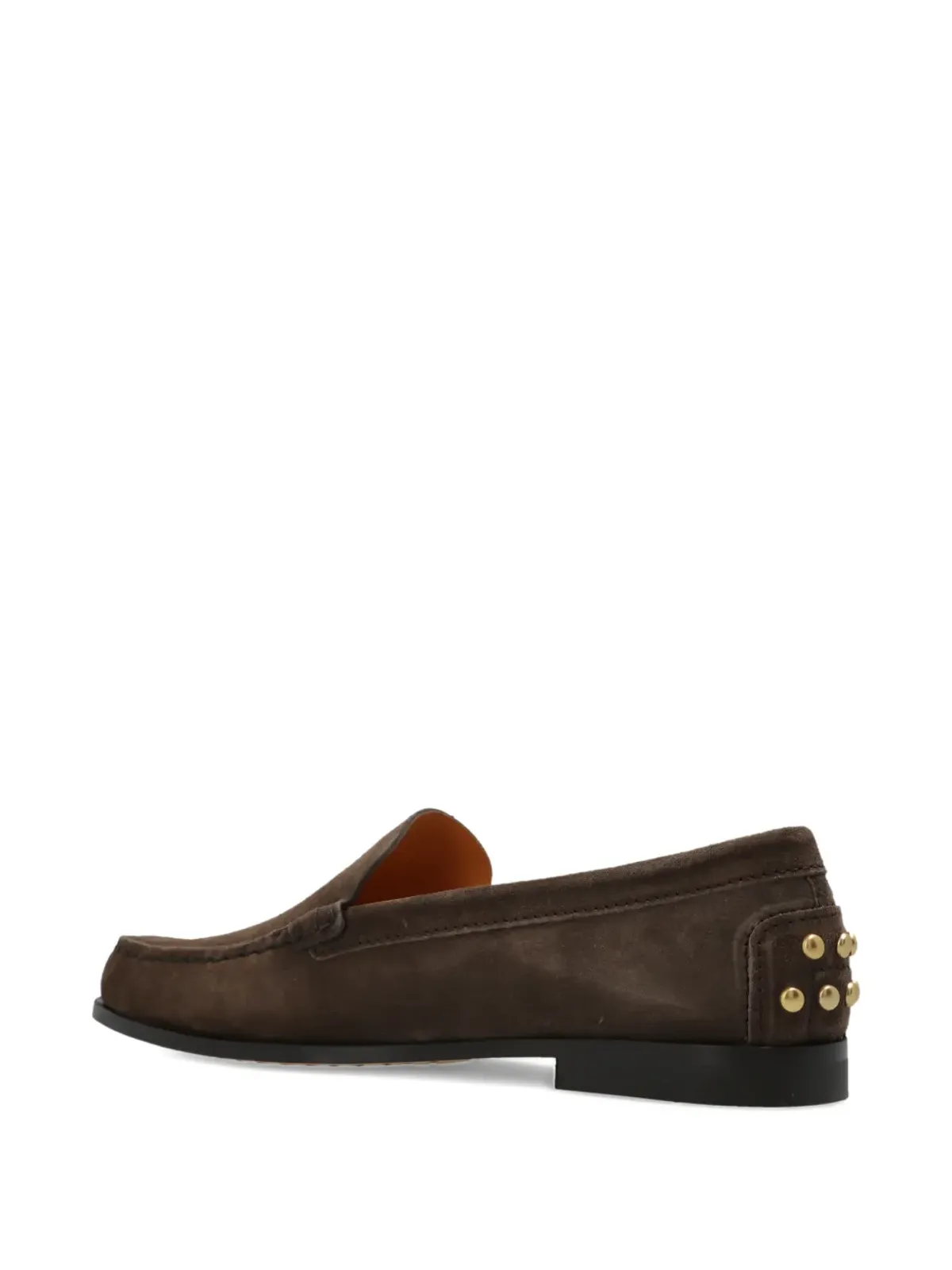 Tod's スタッズ付きローファー - ブラウン - 画像3