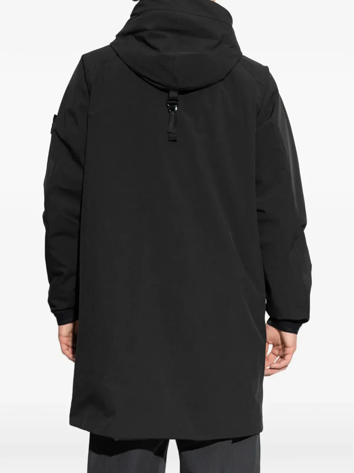 Stone Island フード付きジップファスナー コート - 画像4