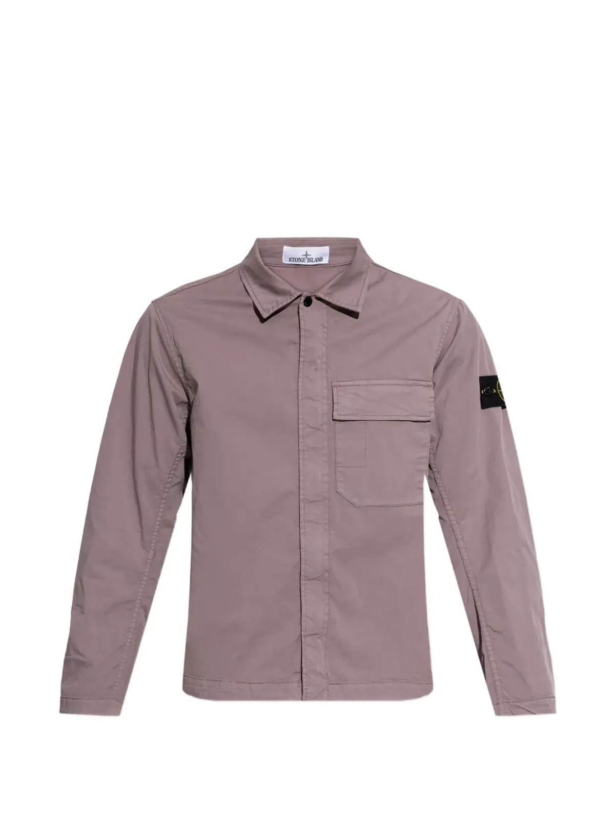 Stone Island チェストポケット付きシャツジャケット - 画像1