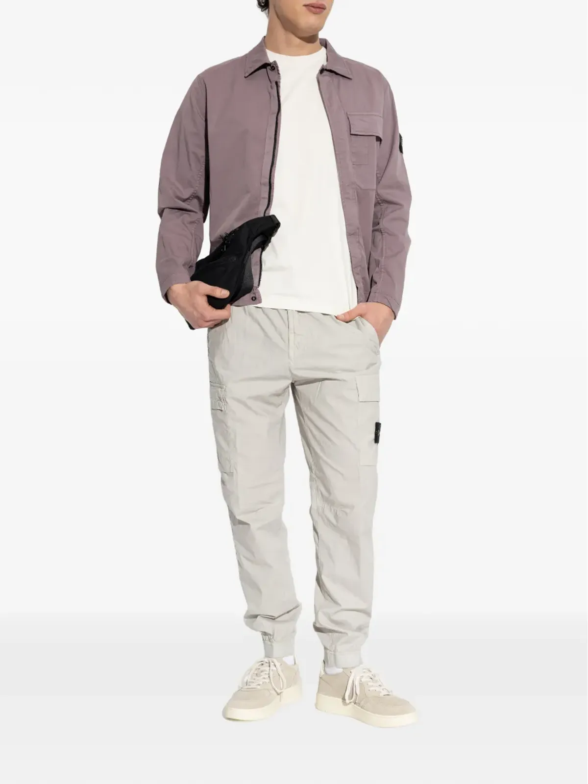 Stone Island チェストポケット付きシャツジャケット - 画像2
