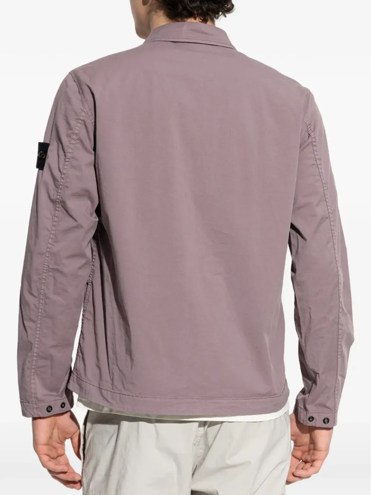Stone Island チェストポケット付きシャツジャケット - 画像4