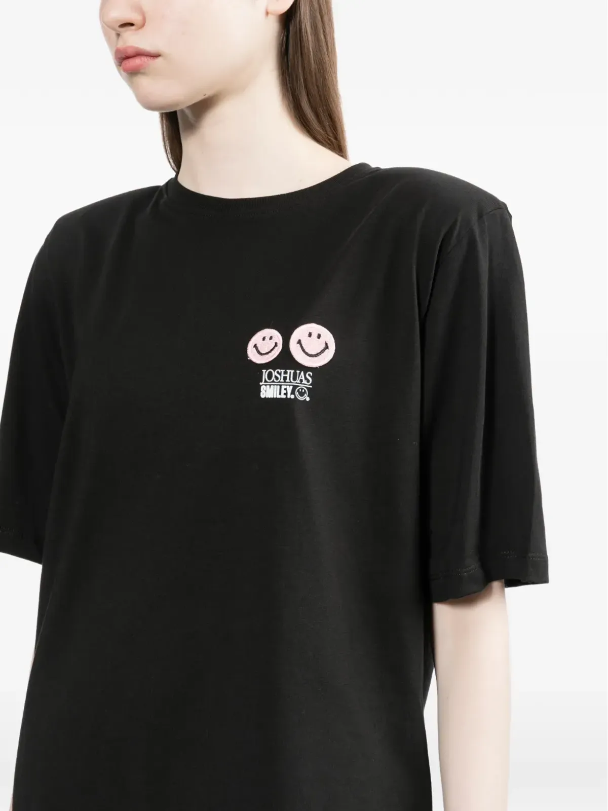 Joshua Sanders スマイリーグラフィックTシャツ - 画像5