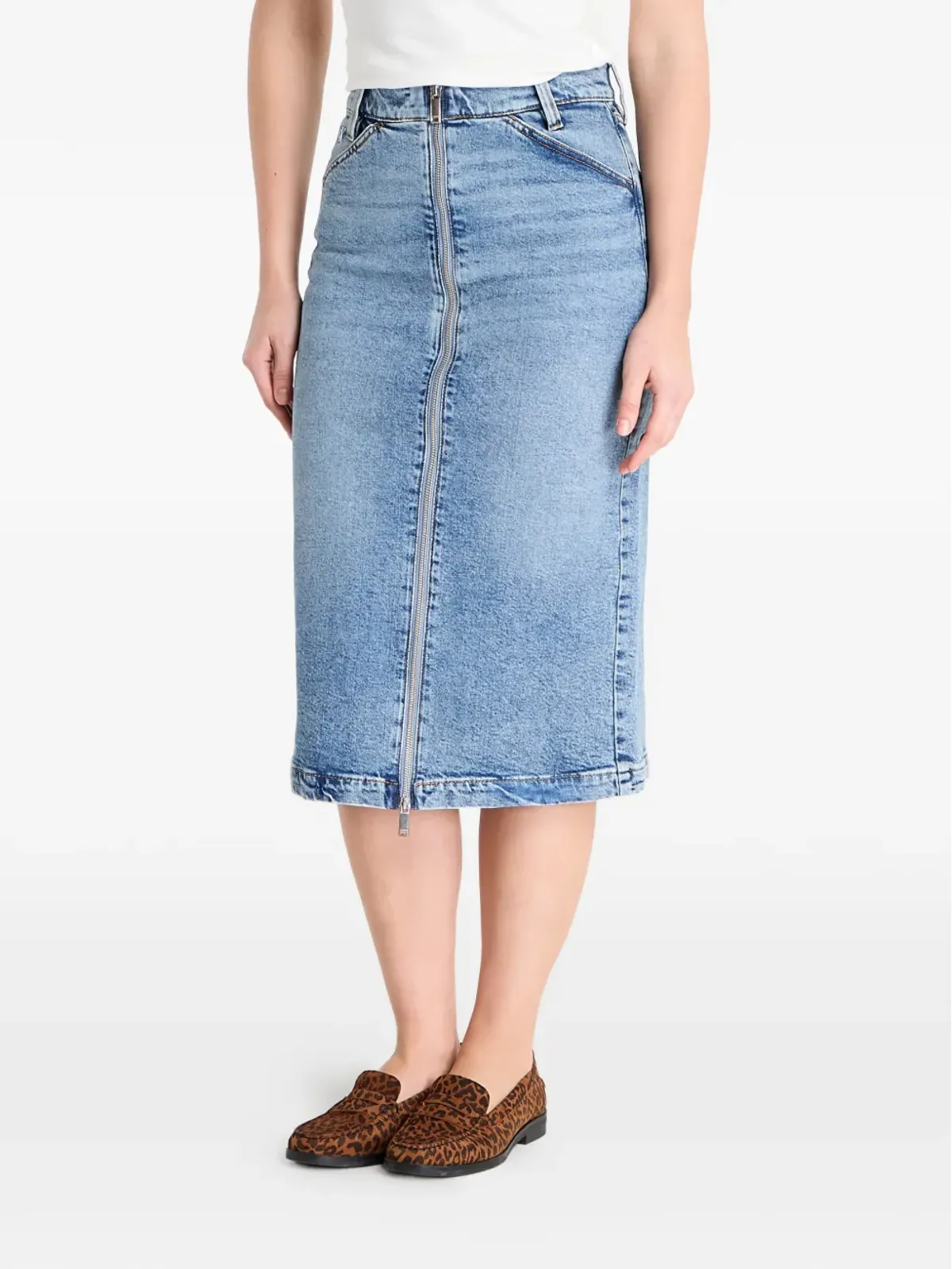 Calvin Klein ジ Zip-frontスカート - 画像1