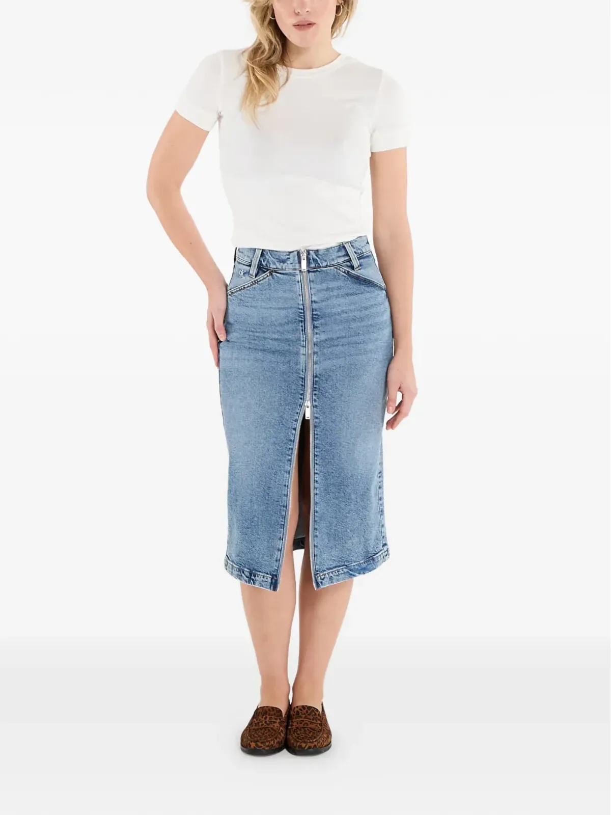 Calvin Klein ジ Zip-frontスカート - 画像2