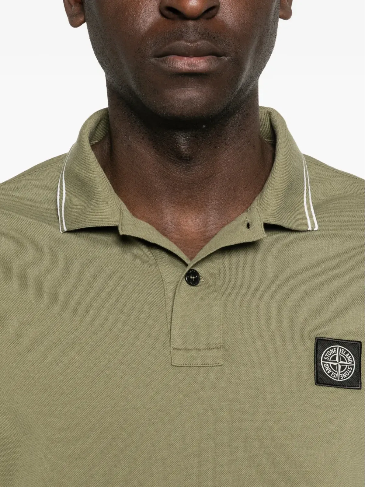 Stone Island ストライプトリム ポロシャツ - 画像5