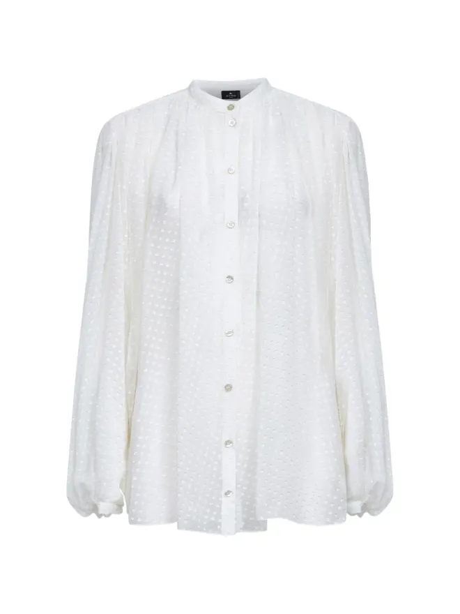 ETRO ETRO ギャザー入り長袖シャツの商品画像