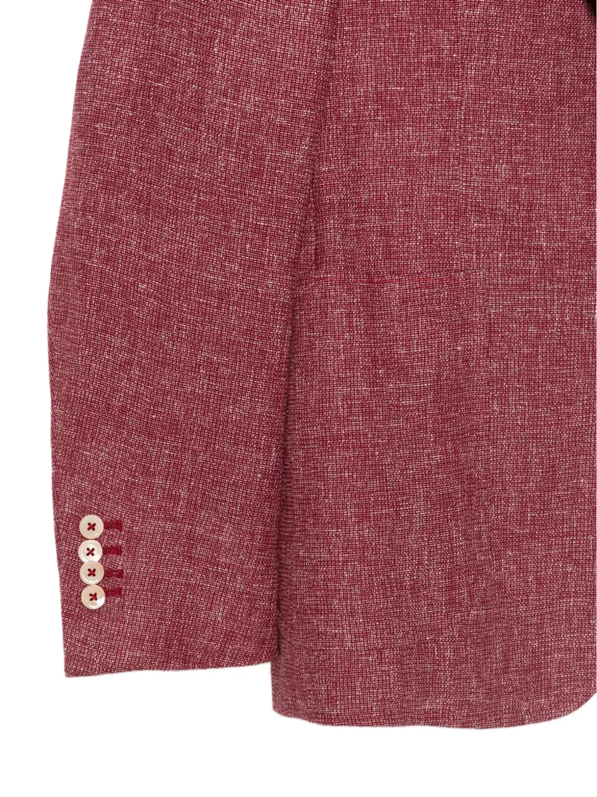Isaia ボタン留めブレザー - 画像3