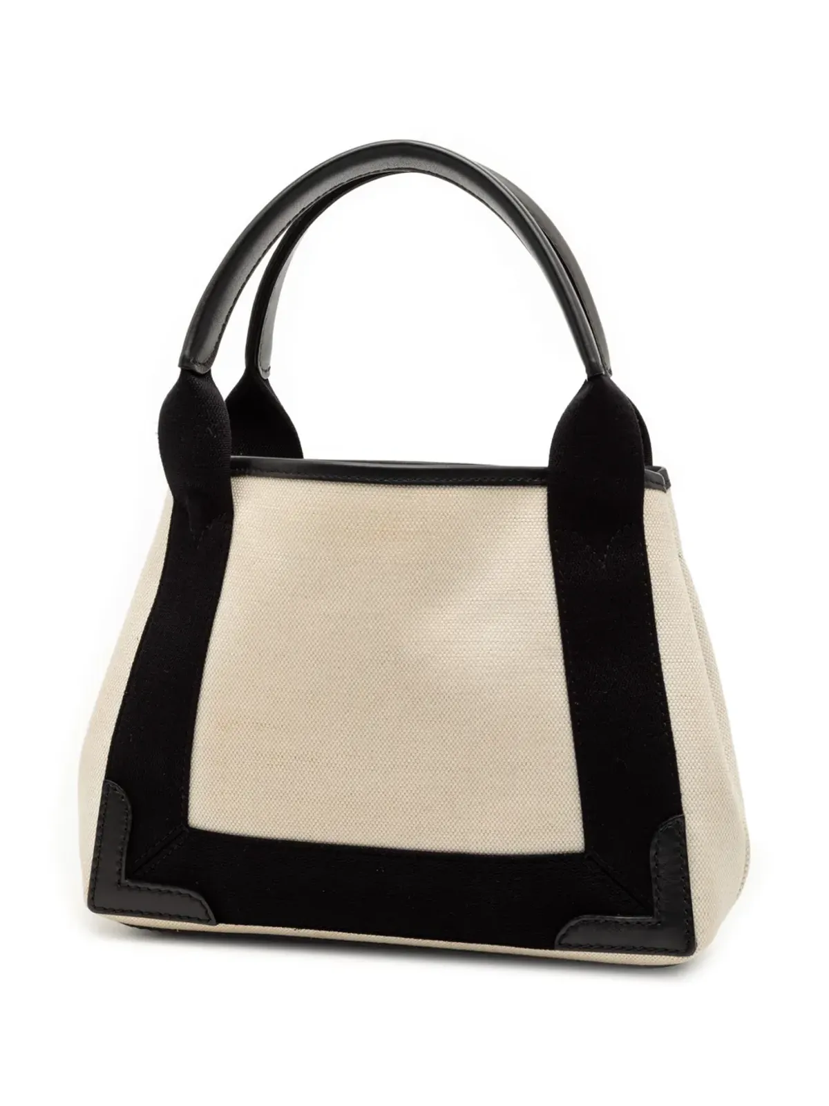 Balenciaga Pre-Owned キャンバス ネイビー Cabas サッチェル - 画像3