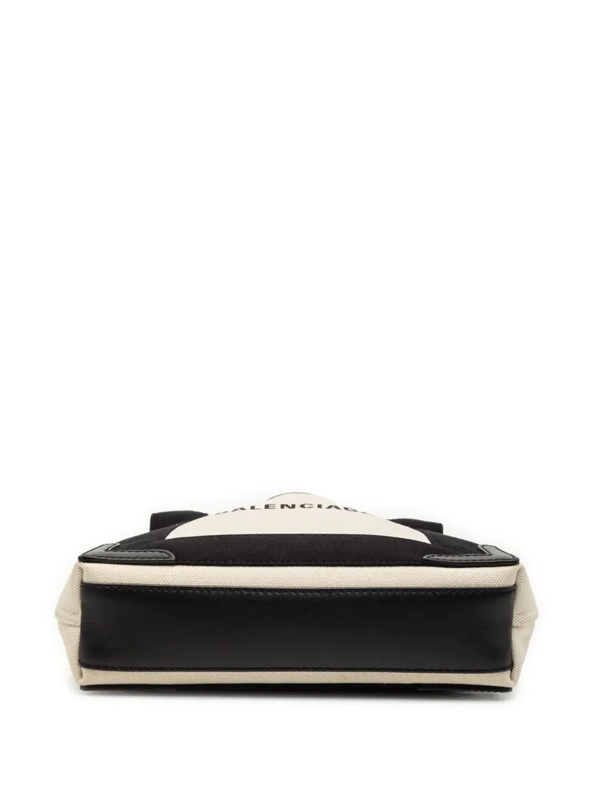 Balenciaga Pre-Owned キャンバス ネイビー Cabas サッチェル - 画像4