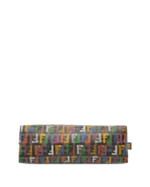 Fendi Pre-Owned マルチカラー ズッキーノ コーテッドキャンバス ポーチ - サムネイル3
