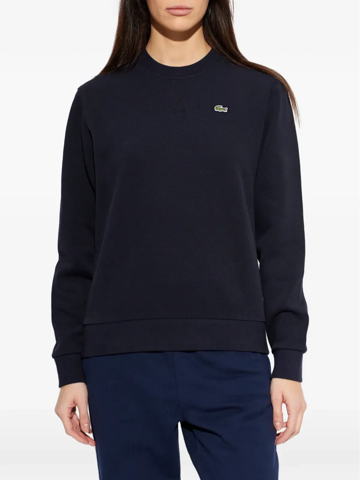 Lacoste ロゴ入り クルーネック スウェットシャツ - 画像3
