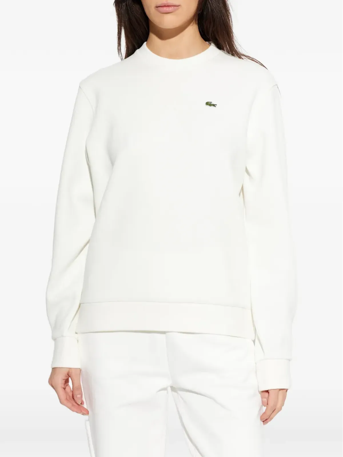 Lacoste 刺繍入りクルーネック スウェット - 画像3