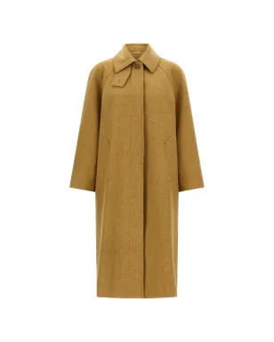 A.P.C. シャツカラー取り外しベルトコート - サムネイル1