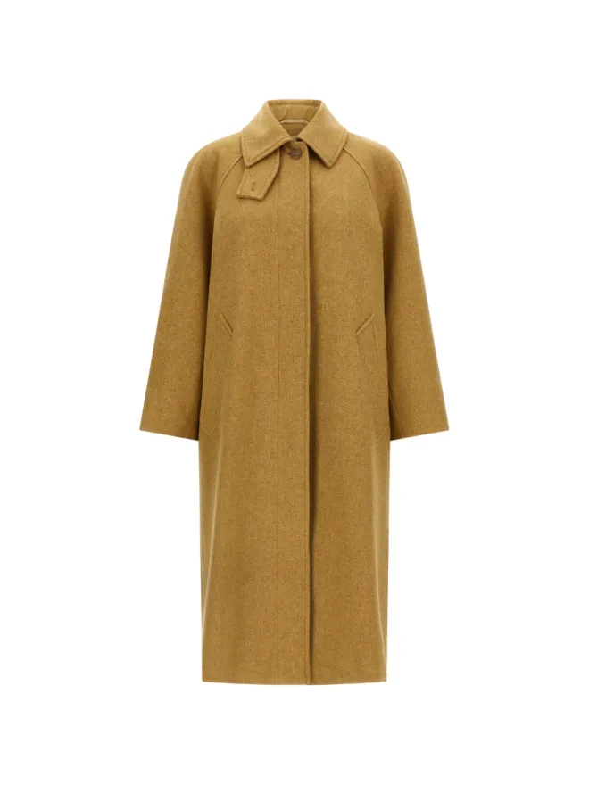 A.P.C. A.P.C. シャツカラー取り外しベルトコートの商品画像