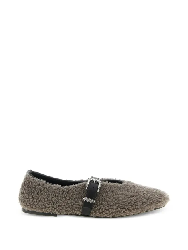 Kate Cate Kate Cate シアリングバックル バレエフラットの商品画像