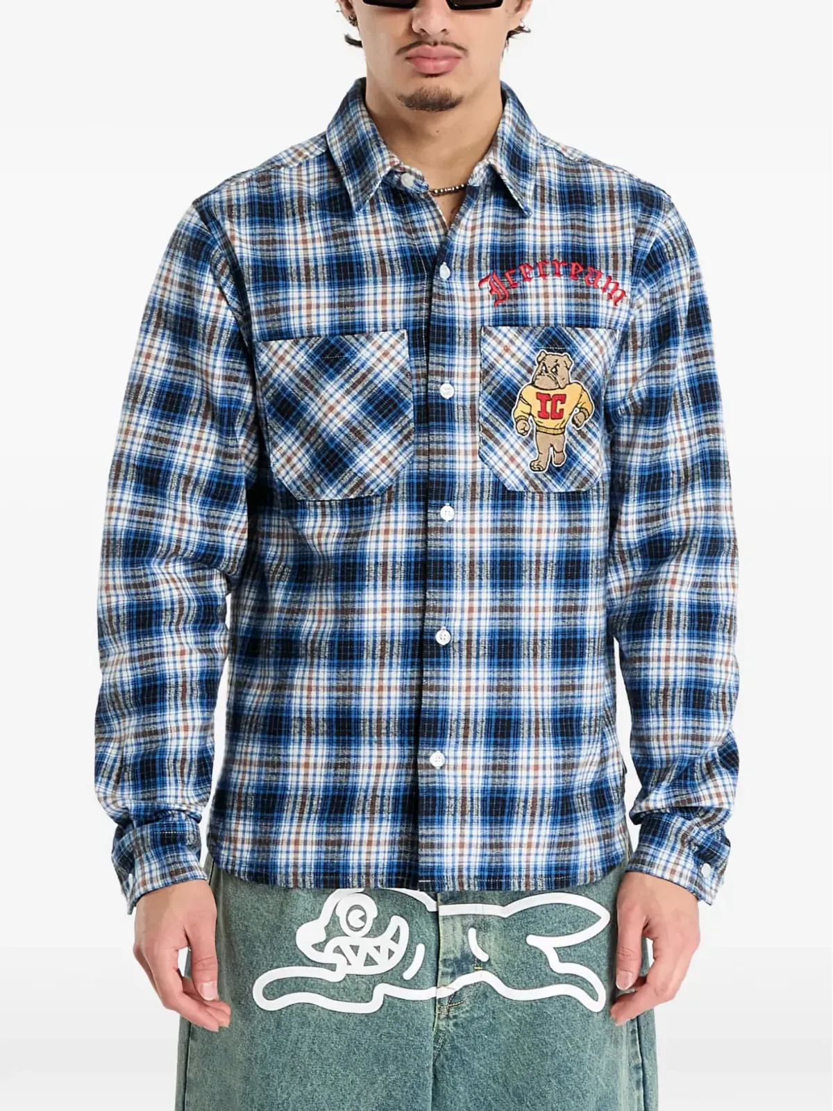Billionaire Boys Club - Ice Cream マスコット チェックシャツ - 画像1
