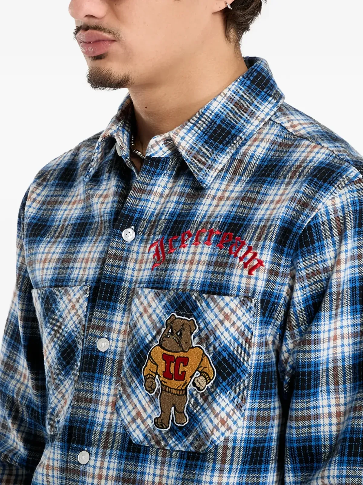 Billionaire Boys Club - Ice Cream マスコット チェックシャツ - 画像5