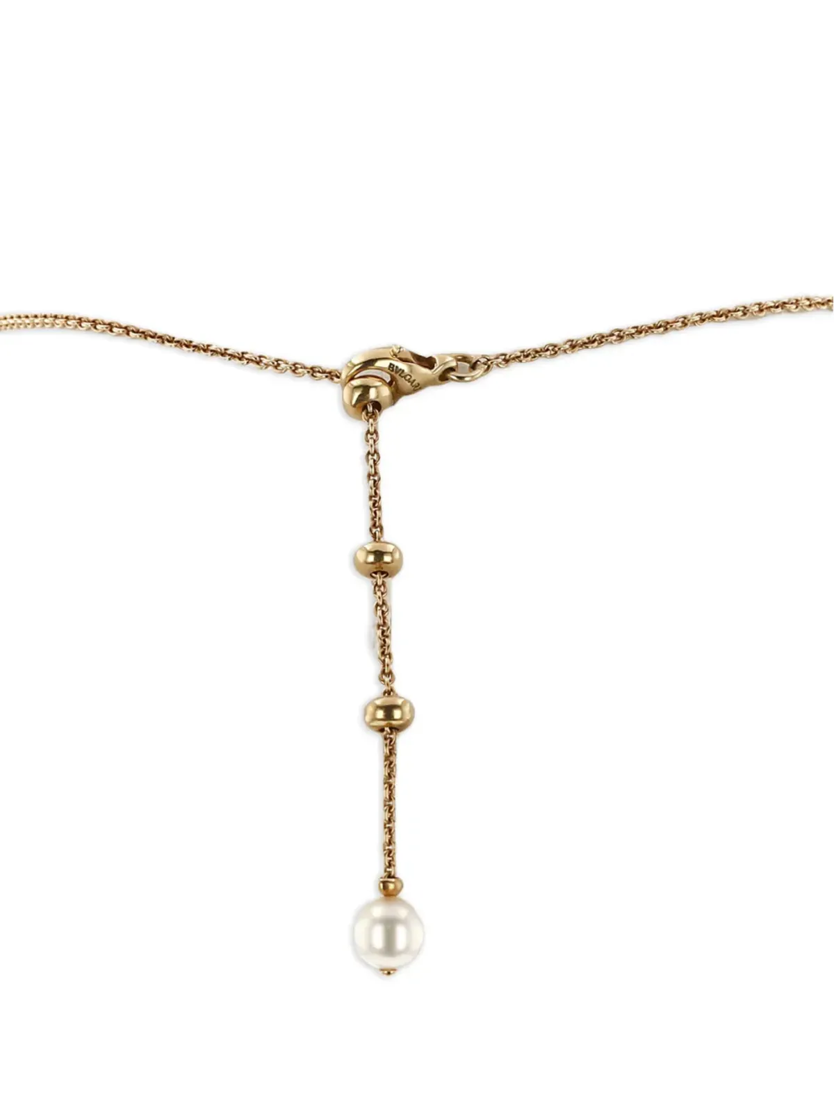 Bvlgari Pre-Owned アレグラ・マルチストーン ネックレス - ゴールド - 画像3