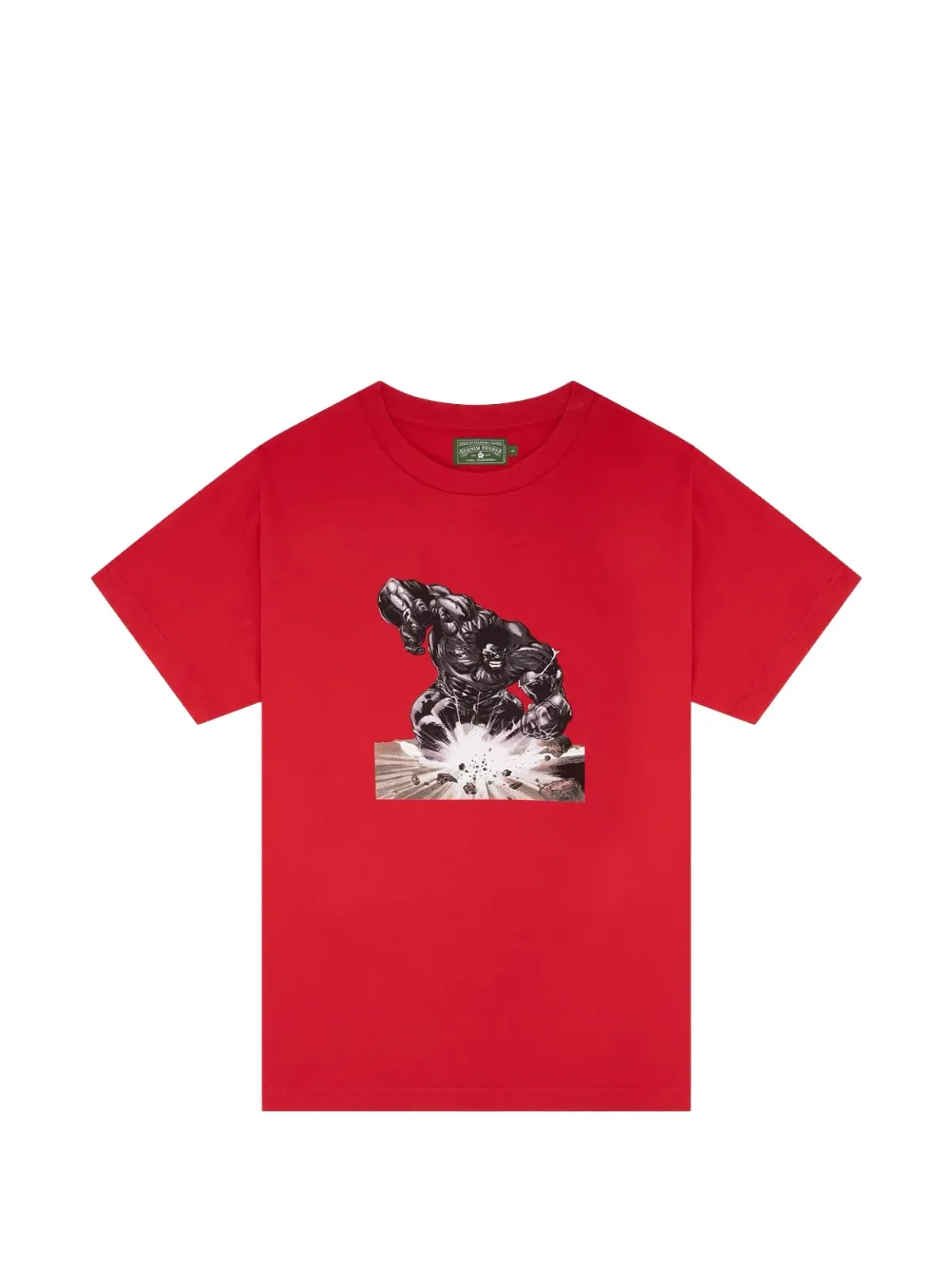 Denim Tears デニム テアーズ x アーサー・ジャファ Ex-Slave Gordon プリント Tシャツ - レッド - 画像1