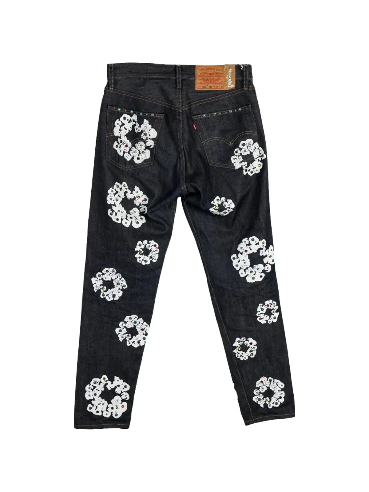 Denim Tears x Levi's 501 wreath ジーンズ（ブルー） - 画像2
