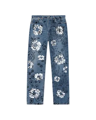 Denim Tears デニム テアーズ × イラク Levi's 501 wreath ロゴ ジーンズ - サムネイル1