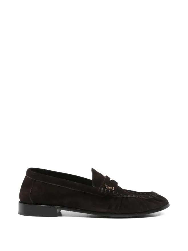 Saint Laurent Pre-Owned Saint Laurent ビンテージ Cassandre-detail スエードローファーの商品画像