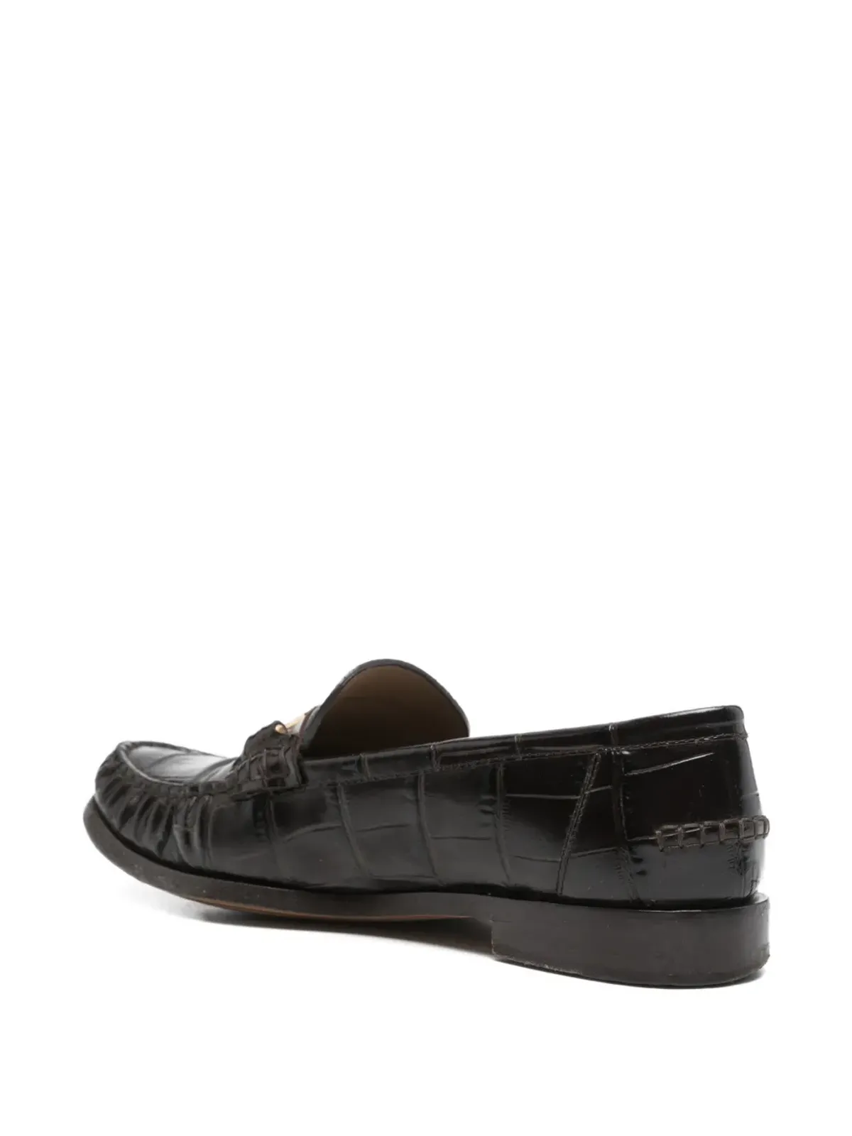 Ferragamo ビンテージ Vara レザー ローファー - 画像3