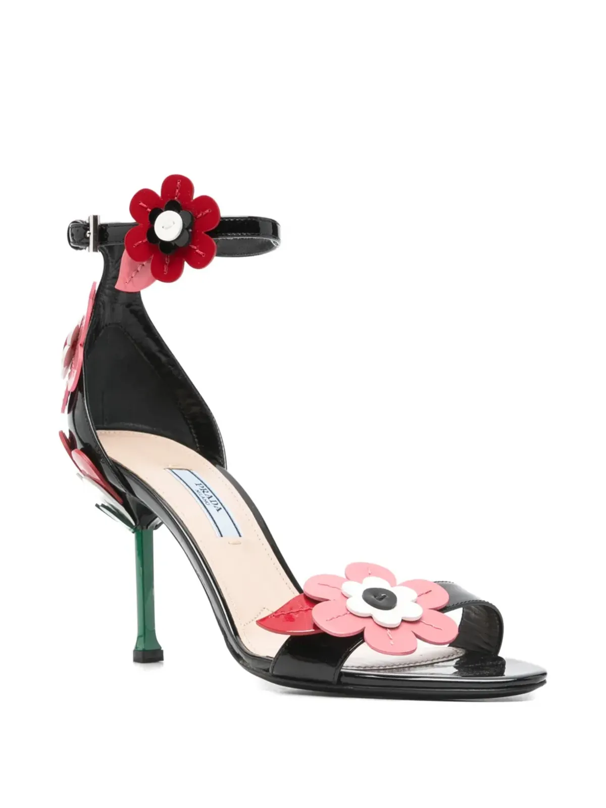 Prada Pre-Owned 花柄サンダル - 画像2