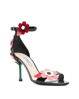 Prada Pre-Owned 花柄サンダル - サムネイル2