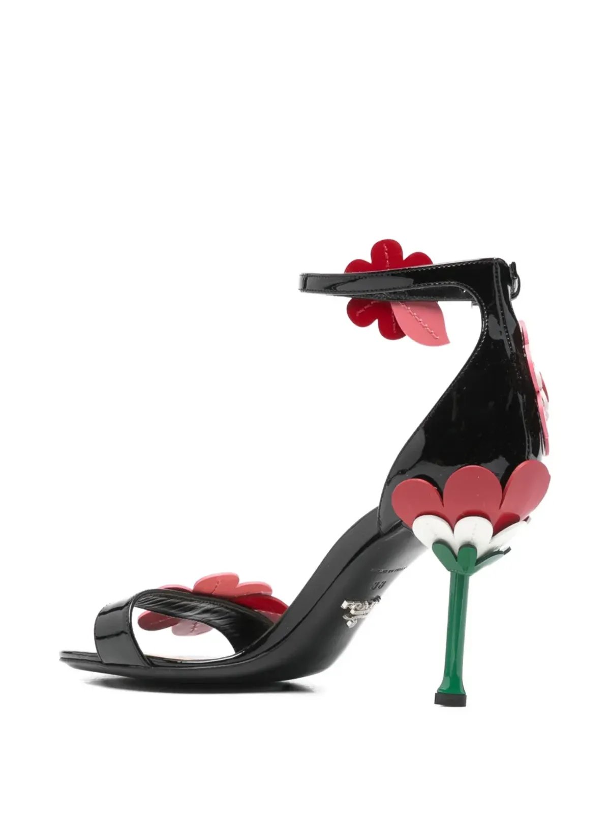 Prada Pre-Owned 花柄サンダル - 画像3