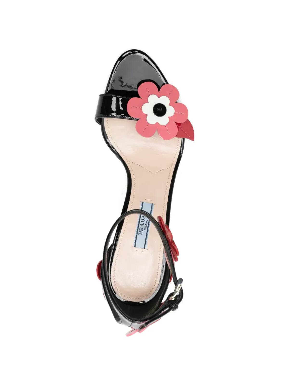 Prada Pre-Owned 花柄サンダル - 画像4