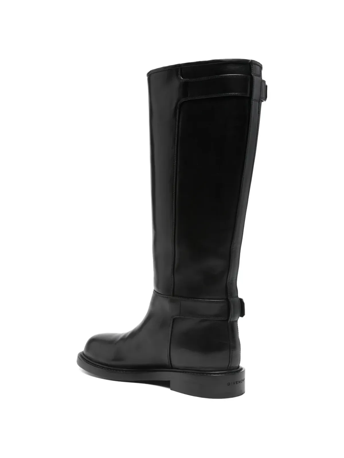 Givenchy Pre-Owned バックル付きレザーブーツ - 画像3