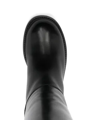 Givenchy Pre-Owned バックル付きレザーブーツ - サムネイル4