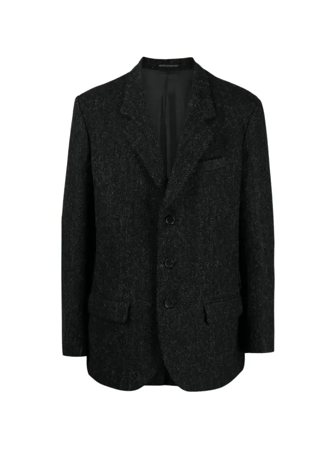 Yohji Yamamoto Pre-Owned Yohji Yamamoto Pre-Owned ノッチド・ラペル ブレザーの商品画像