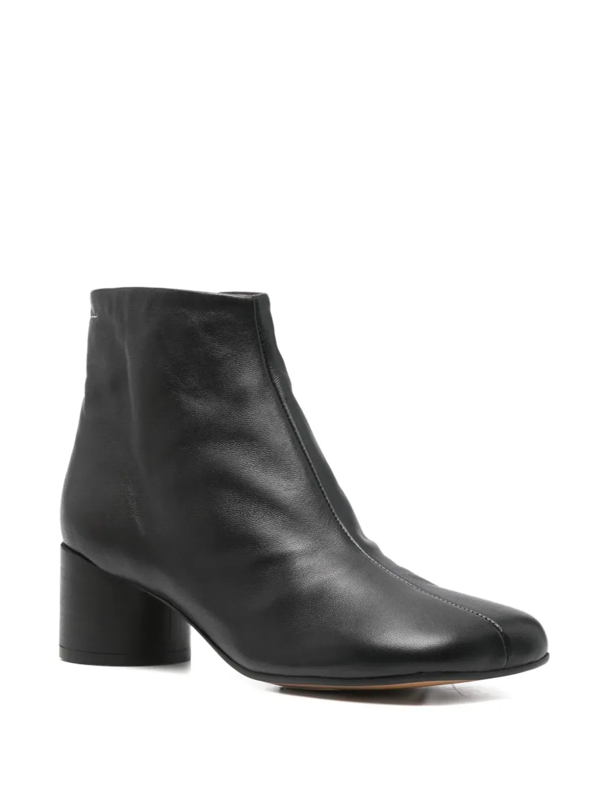 Maison Martin Margiela Pre-Owned アナトミックレザー アンクルブーツ - ブラック - 画像2