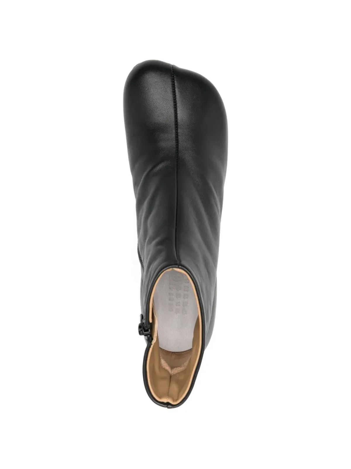 Maison Martin Margiela Pre-Owned アナトミックレザー アンクルブーツ - ブラック - 画像4