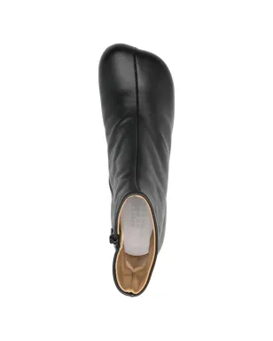 Maison Martin Margiela Pre-Owned アナトミックレザー アンクルブーツ - ブラック - サムネイル4