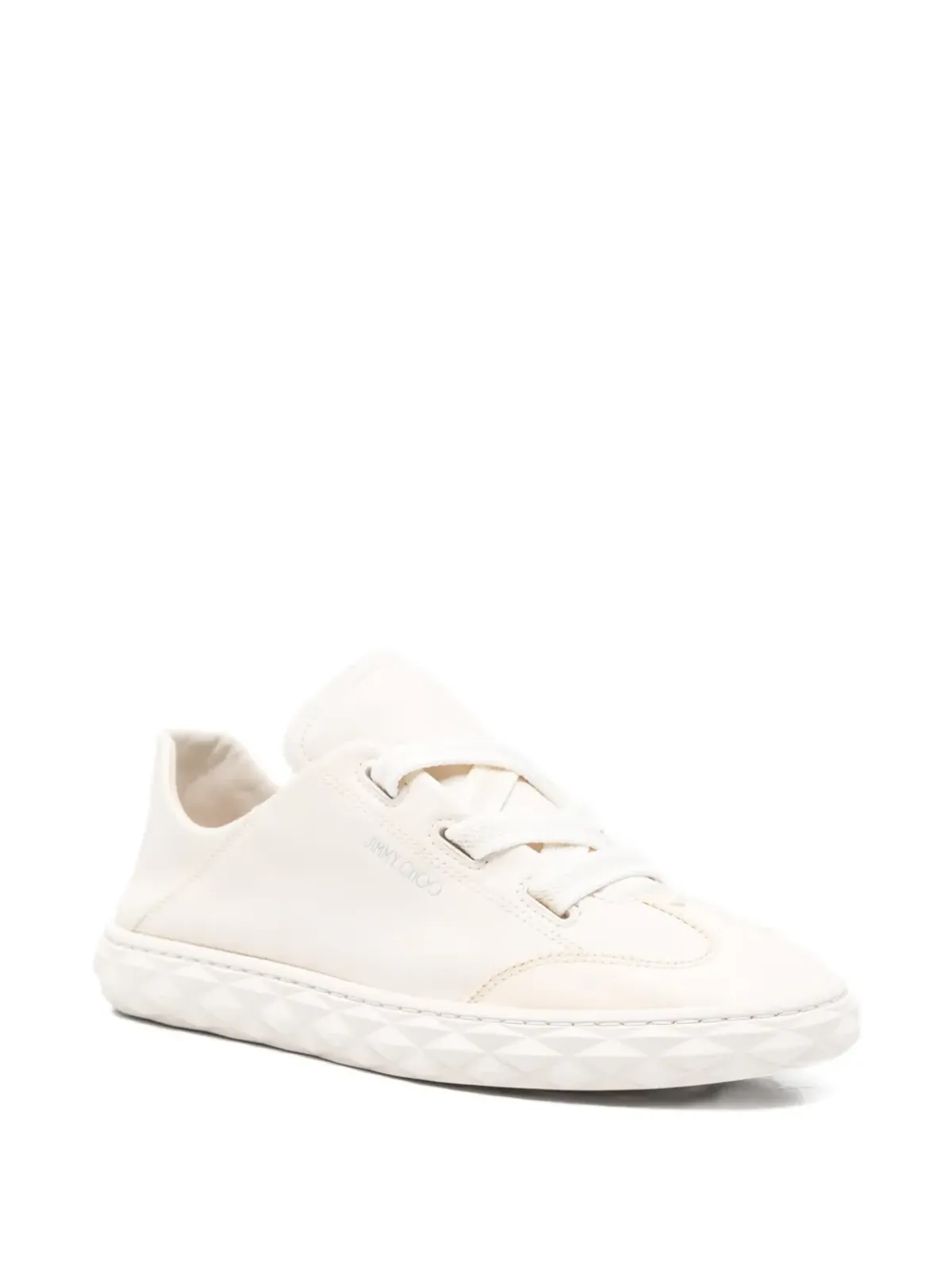 Jimmy Choo Pre-Owned レザー スニーカー - 画像2
