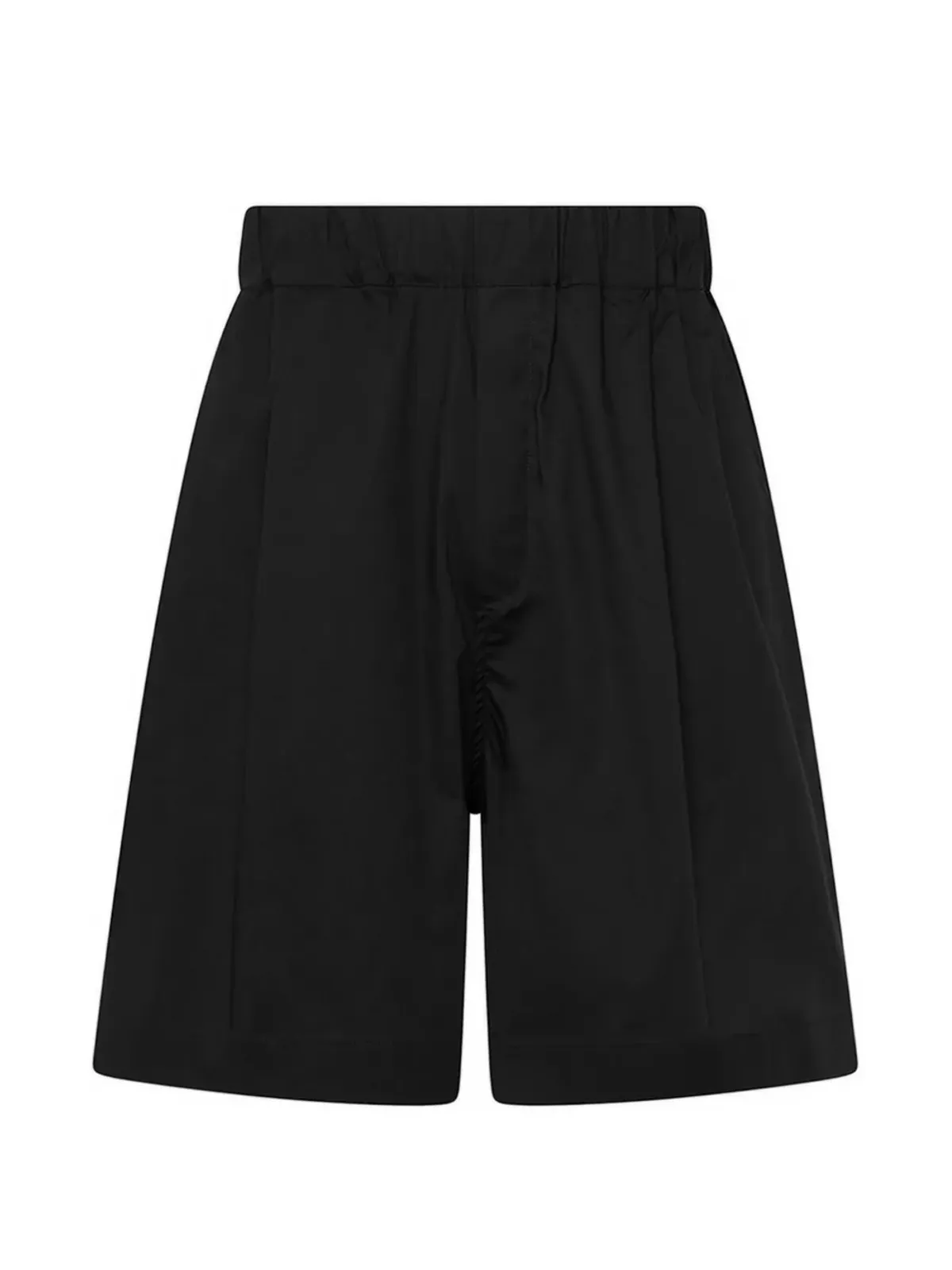 Laneus エラスティックウェストバンド パッチポケット ショーツ - 画像1