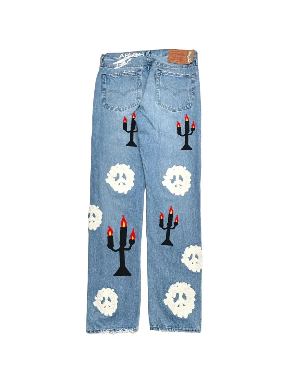 Denim Tears 501 メッセージ・イン・ア・ティア ジーンズ - 画像2