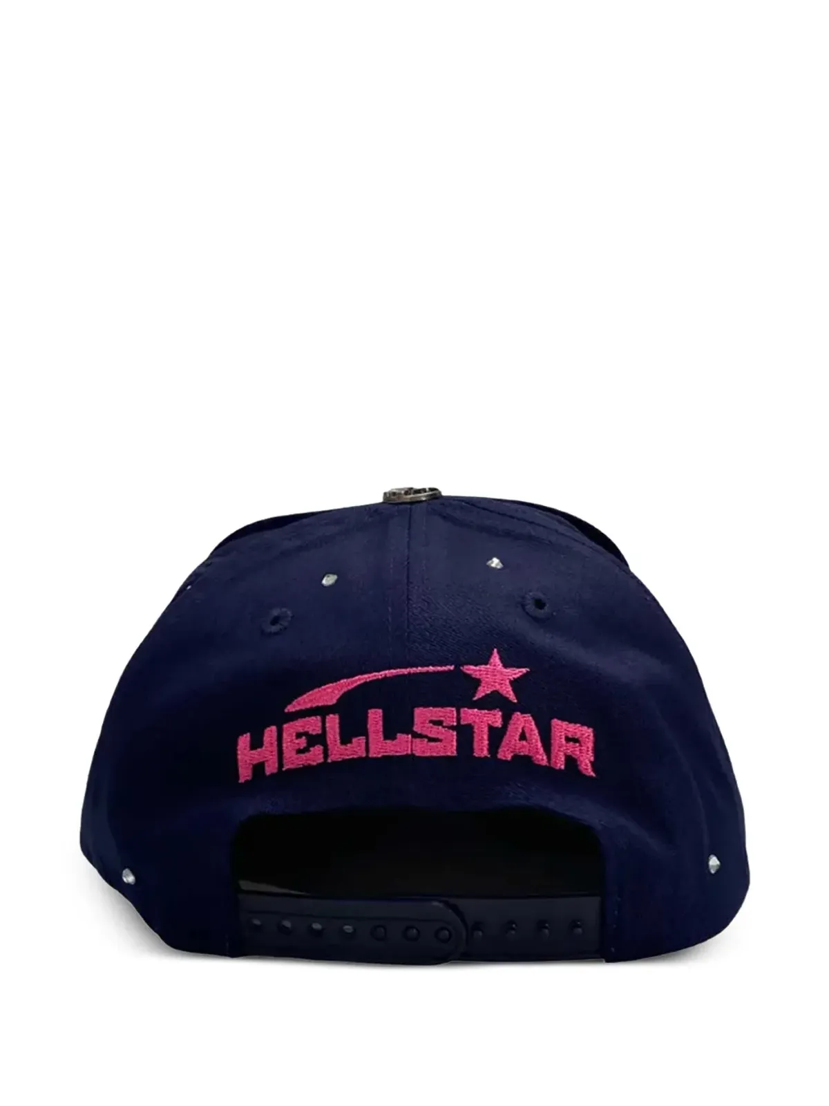 HELLSTAR ロゴ刺繍ラインストーン ベースボールキャップ - 画像2