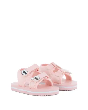 Karl Lagerfeld Kids アイコニックアップリケサンダル - サムネイル1